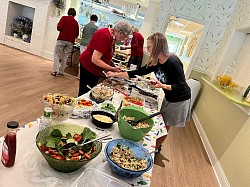 Lots of good  food