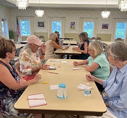 Playing Bunco!